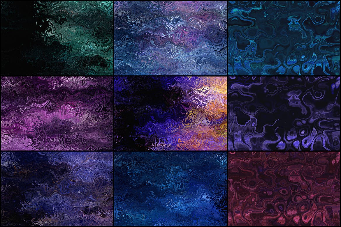 50个流体抽象背景素材v1 50 Abstract Backstracts – Vol. 1 图片素材 sucaiwan.com