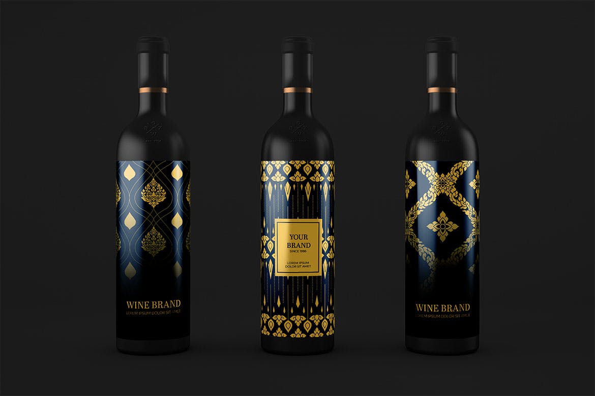 泰国文化无缝图案集合 Thai Patterns Collection 图片素材 sucaiwan.com