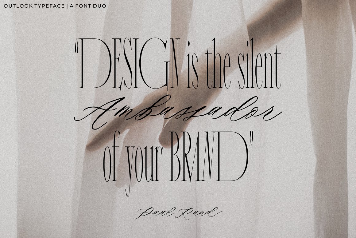 90年代复古优雅女性化纤细杂志海报标题排版设计PSAI英文字体包 Outlook Font Duo 设计素材 第11张-素材湾丨精选海外优质设计素材资源 90年代复古优雅女性化纤细杂志海报标题排版设计PSAI英文字体包 Outlook Font Duo 设计素材 sucaiwan.com