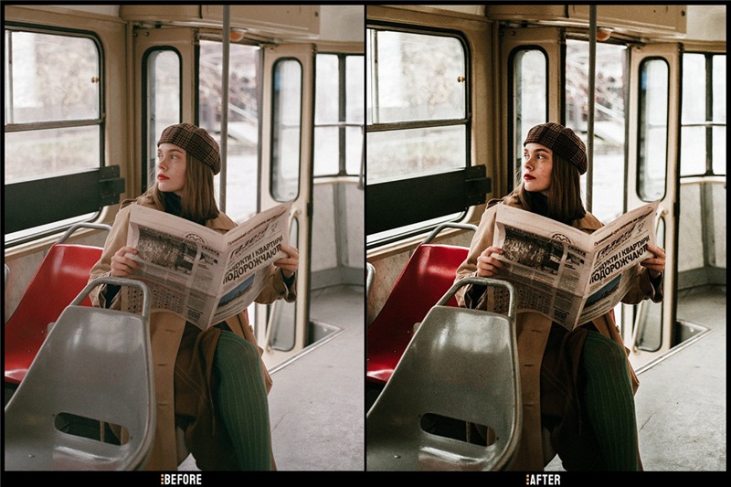 LR预设:美式复古街头人物肖像摄影LR预设包 . 第5张-素材湾丨精选海外优质设计素材资源 LR预设:美式复古街头人物肖像摄影LR预设包 . sucaiwan.com