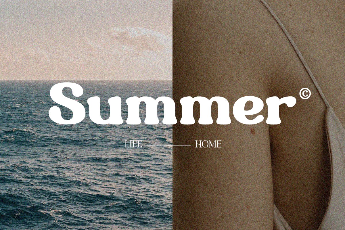 英文字体：复古优雅怀旧氛围衬线海报杂志封面字体 Ripe Mango - Retro Display Typeface 设计素材 sucaiwan.com