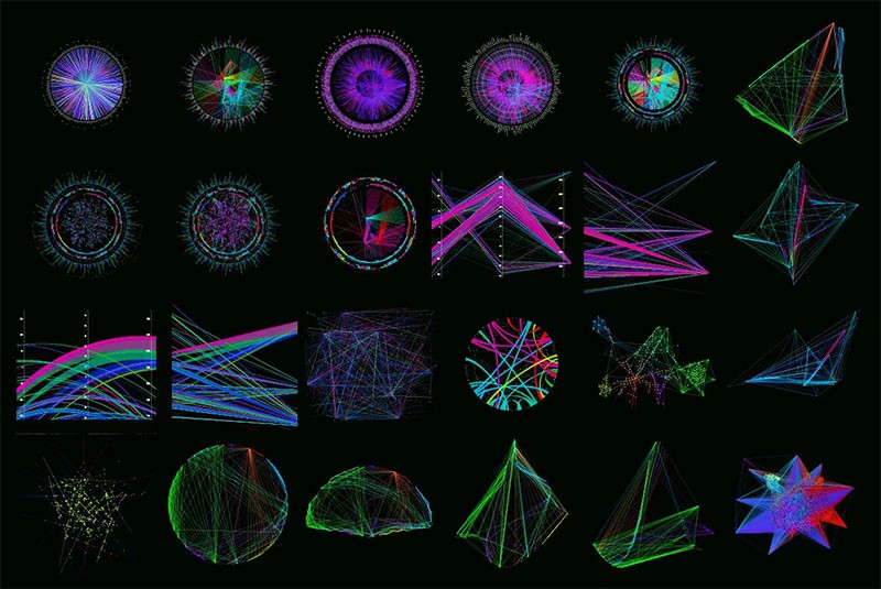 50款未来大数据可视化视觉图形AI矢量素材 图片素材 sucaiwan.com
