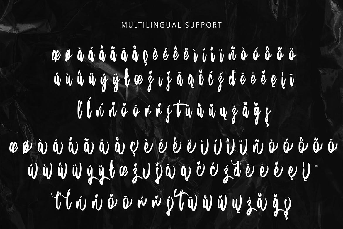 创意英文连笔手写效果字体 ChasingStar – Handwritten Font 设计素材 sucaiwan.com