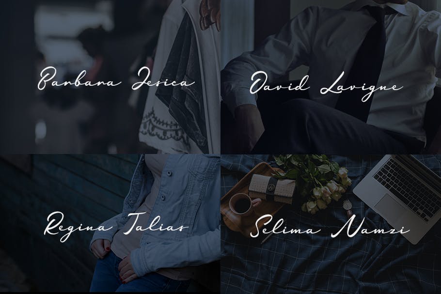 现代风格英文手写书法字体 Jamilah – Love Story Handwritten Font 设计素材 sucaiwan.com