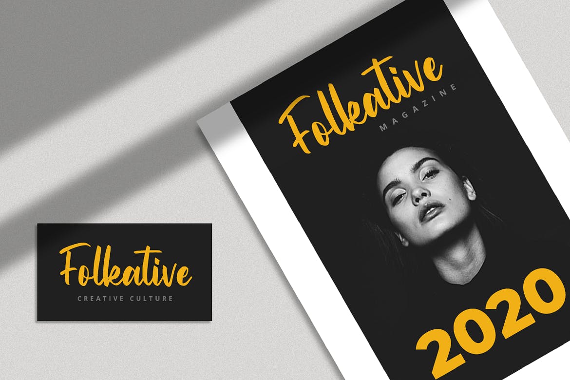 奢华潮流粗体连笔手写字体 Script Font 设计素材 sucaiwan.com