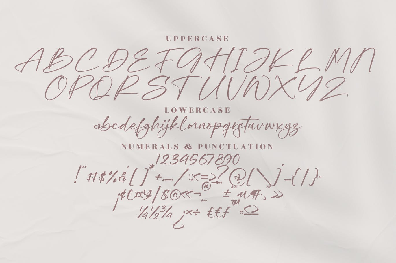 传统签名脚本字体 Heritage Signature Script Font 设计素材 sucaiwan.com