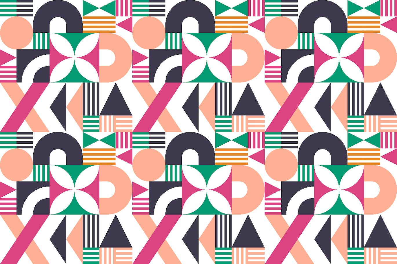 抽象的几何图案背景 Abstract Geometric Backgrounds 图片素材 sucaiwan.com