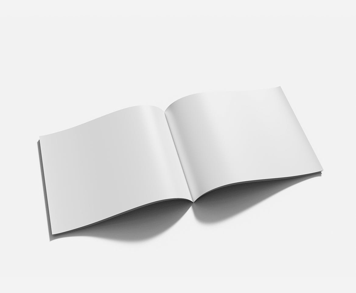 折页时尚杂志宣传册设计样机psd模板v2 Brochure Mockup 样机素材 sucaiwan.com