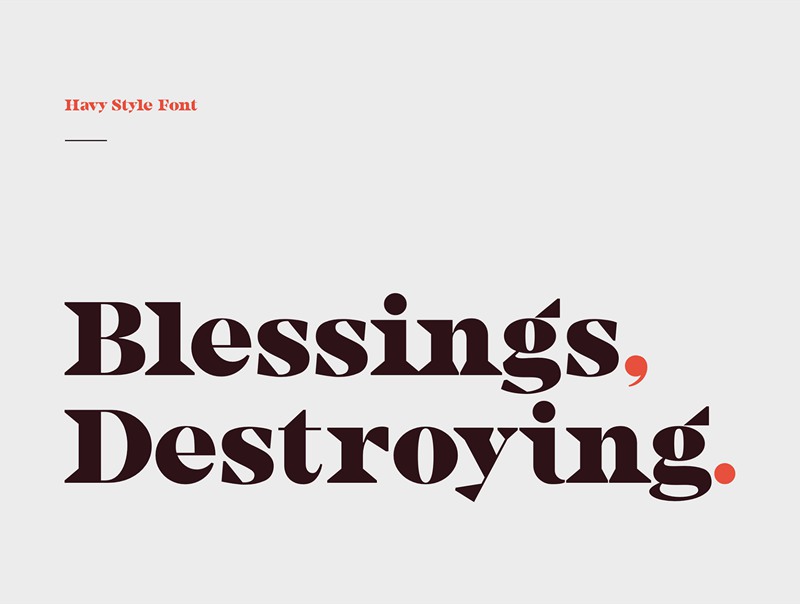 Camijo现代显示衬线字体 设计素材 sucaiwan.com