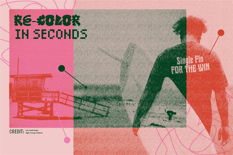 半调潮流时尚复古流行半色调图像特效样机素材国外PSD设计模板 Halftone Zine Machine PSD Action . 第7张-素材湾丨精选海外优质设计素材资源 半调潮流时尚复古流行半色调图像特效样机素材国外PSD设计模板 Halftone Zine Machine PSD Action . sucaiwan.com