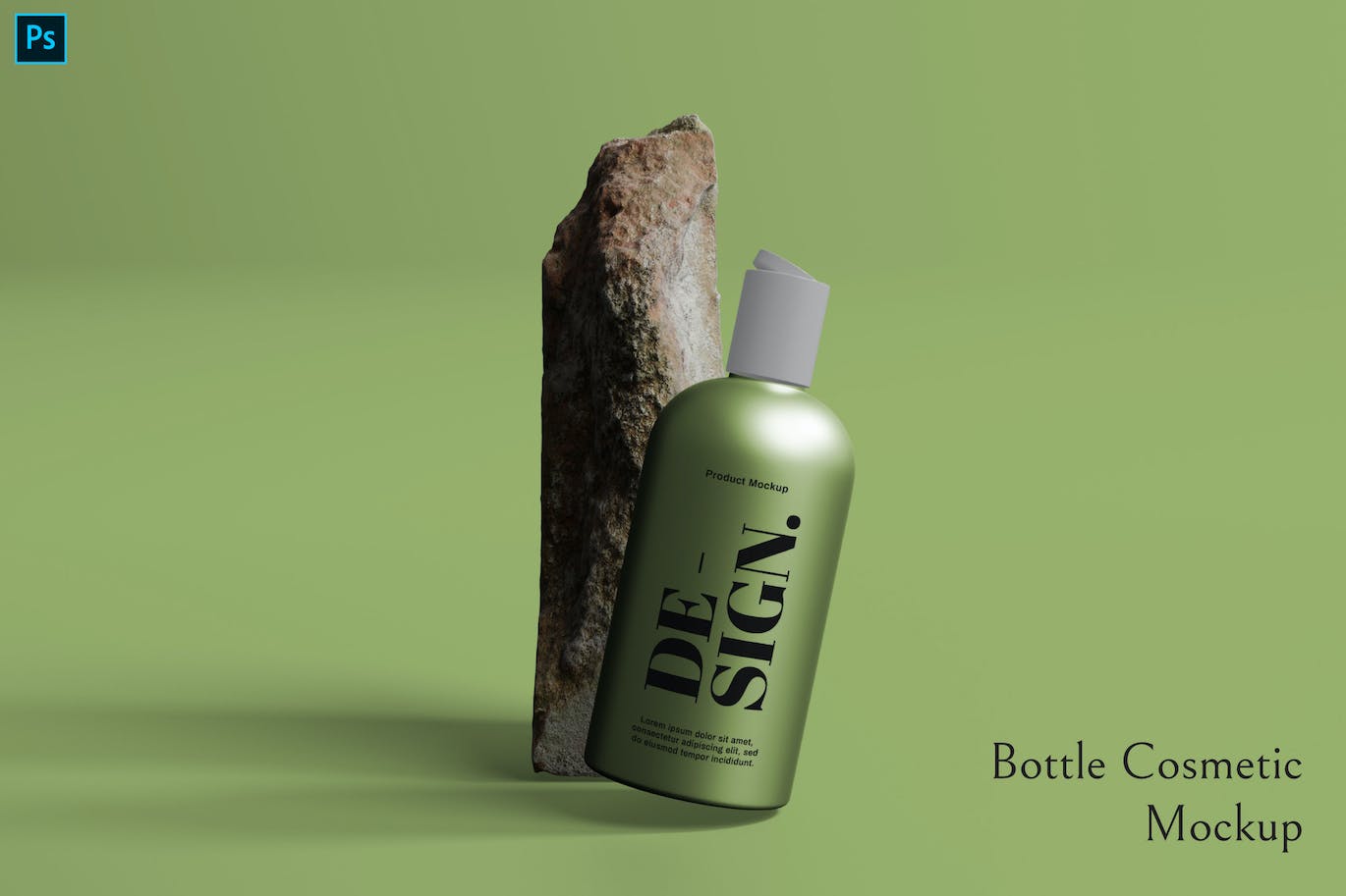 护肤品瓶子包装设计样机图psd模板 Bottle Packaging mockup 样机素材 sucaiwan.com