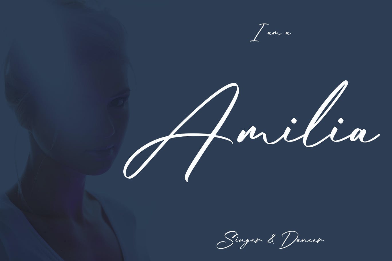 艺术签名脚本字体 Maistoray Signature Script Font 设计素材 sucaiwan.com