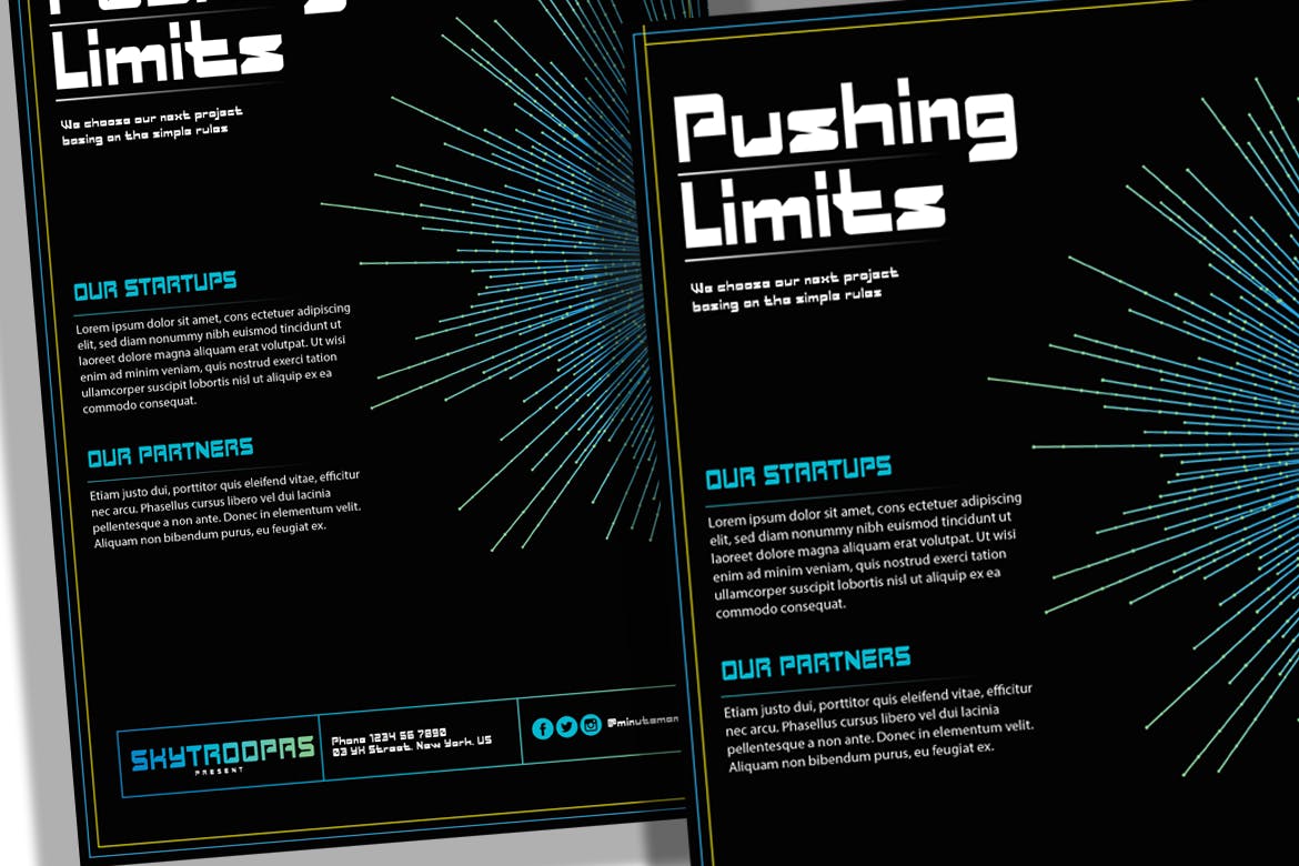 未来主题科技无衬线字体素材 Minuteman – Futuristic Techno Font 设计素材 sucaiwan.com