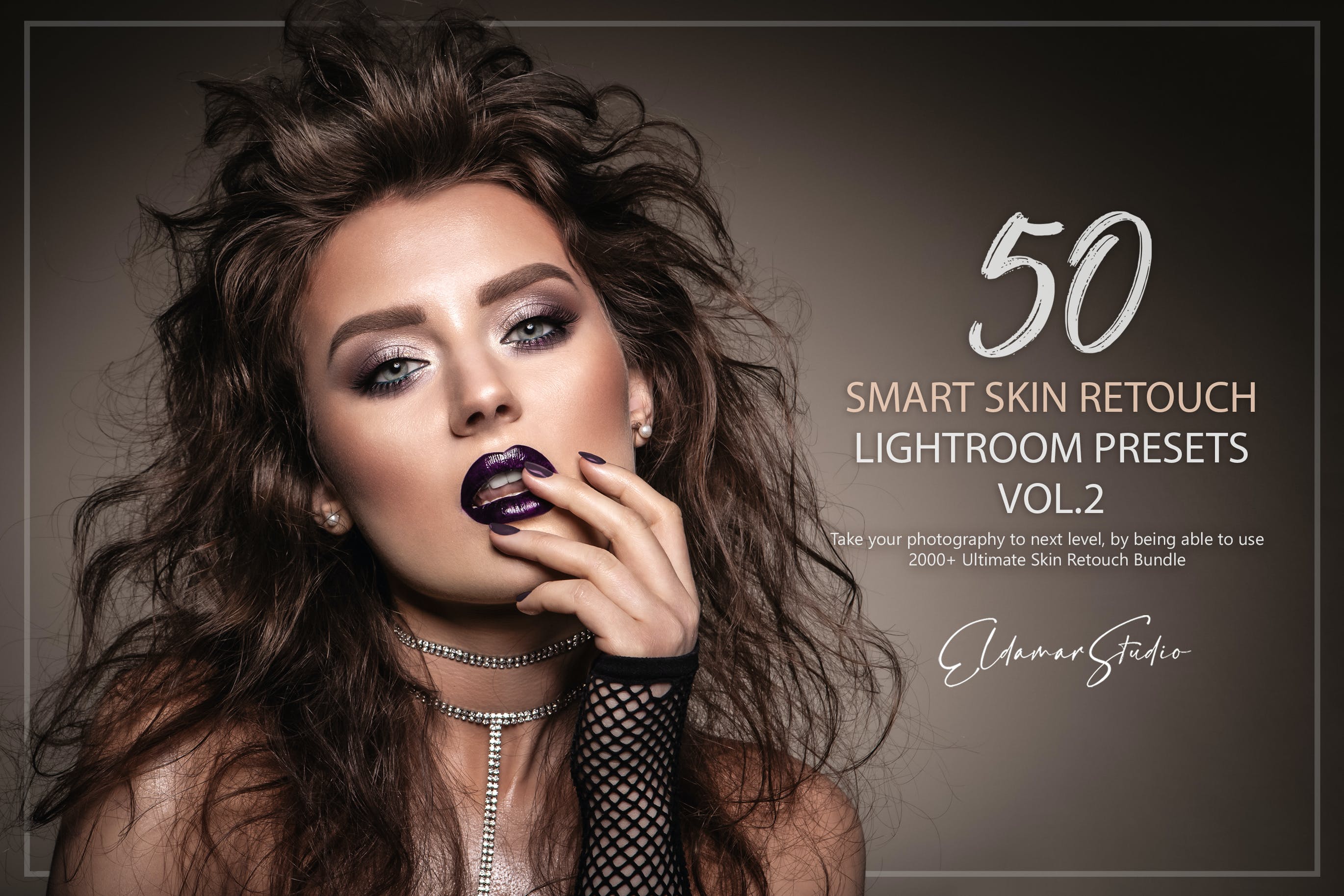 50个智能皮肤修饰照片调色滤镜LR预设v2 50 Smart Skin Retouch Lightroom Presets – Vol. 2 插件预设 sucaiwan.com