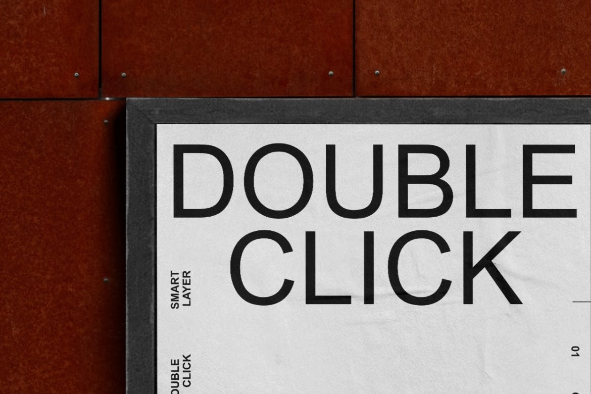 城市墙面广告海报样机图psd模板 City Wall Poster Mockup 样机素材 sucaiwan.com