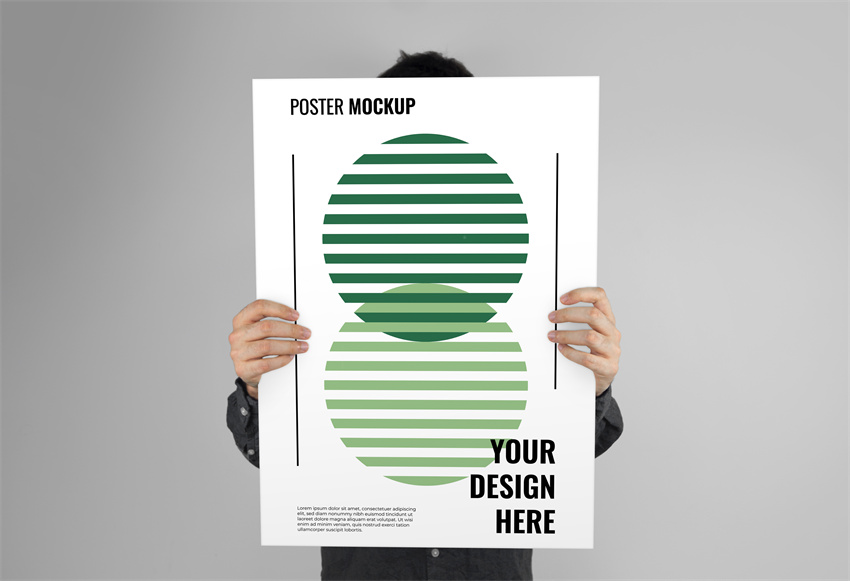 样机模板-最新高端海报PS展示贴图样机模板下载 样机素材 sucaiwan.com