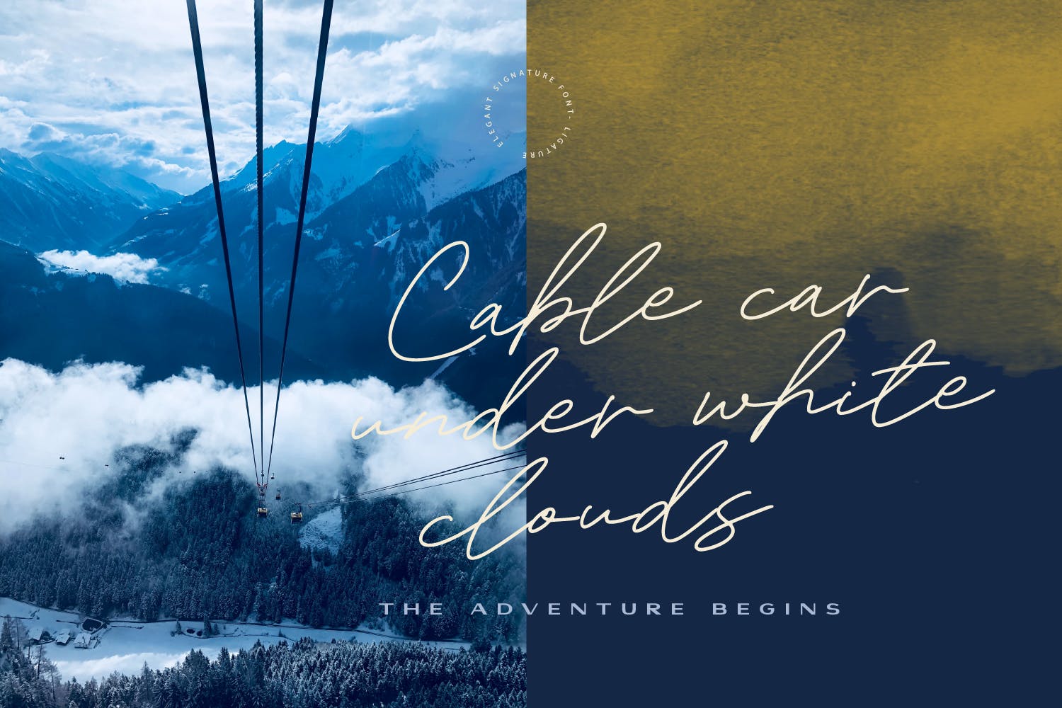 现代风格优雅英文签名字体 Amibata – Elegant Signature Font 设计素材 sucaiwan.com