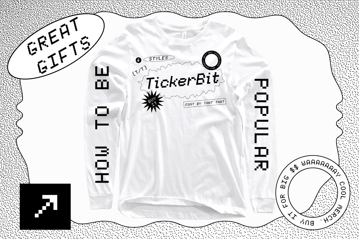 英文字体:复古8it现代像素风格海报标题服装包装设计英文字体 设计素材 第7张-素材湾丨精选海外优质设计素材资源 英文字体:复古8it现代像素风格海报标题服装包装设计英文字体 设计素材 sucaiwan.com