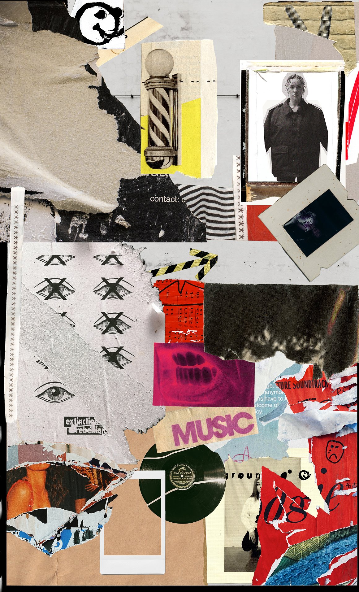 63款复古美式欧洲撕纸人物宝丽来胶片纸张拼贴画PNG免抠图设计素材 Vintage Vibes / Collage Art 图片素材 sucaiwan.com