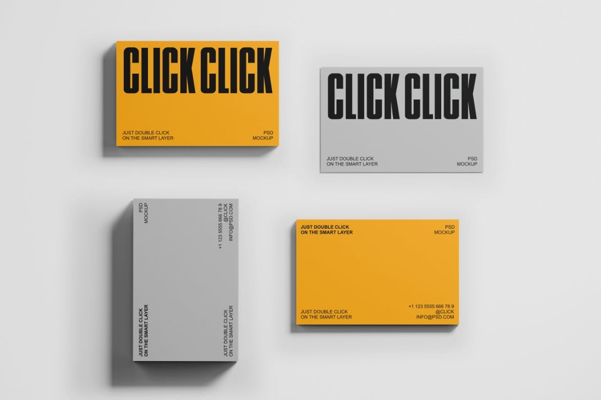 专业名片样机模板展示 Business Card Mockup 样机素材 sucaiwan.com