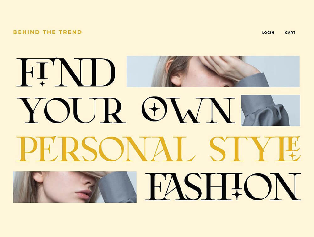 当代复古衬线字体 设计素材 sucaiwan.com