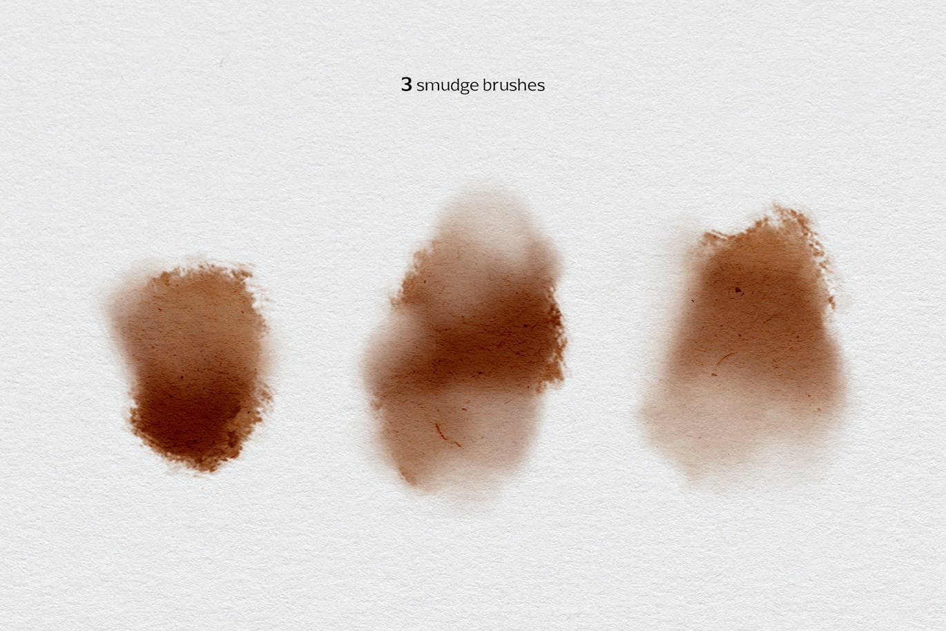 写实水彩PS笔刷素材 Realistic watercolor brushes – PS 笔刷资源 sucaiwan.com