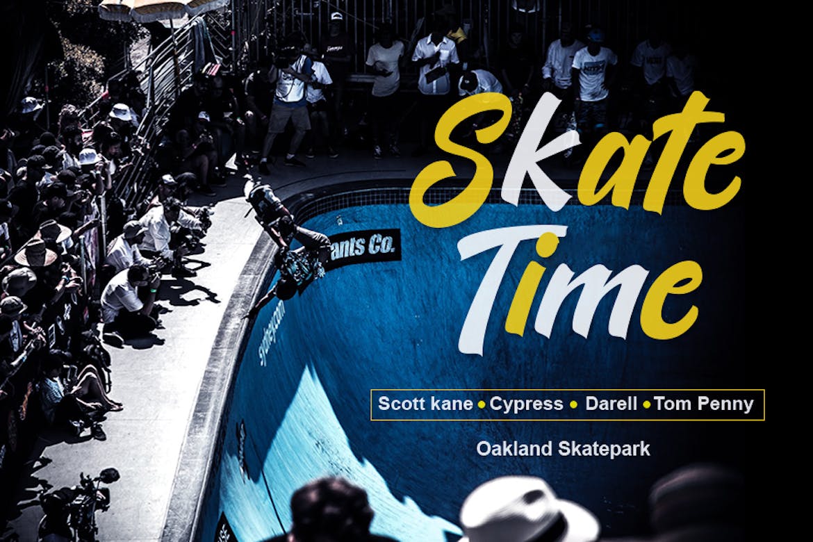 具有前卫字符的现代手写字体设计 Kickrush – Sport Handwritten Font 设计素材 sucaiwan.com