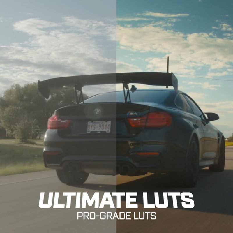 CREATIVE ASSETS 高端影院级轿车视频LUTS调色预设 Car LUTs 插件预设 sucaiwan.com