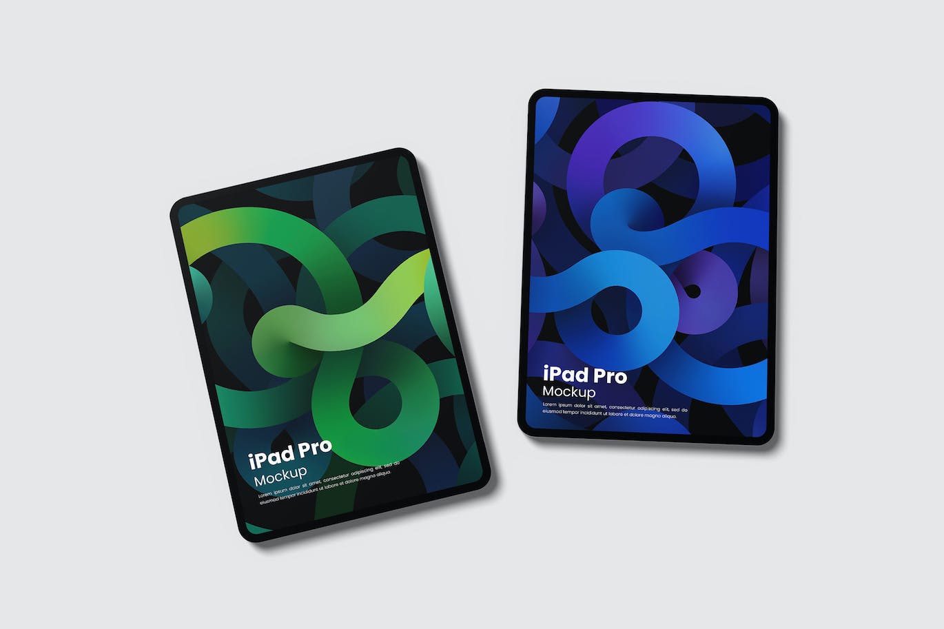 极简的iPad Pro平板电脑样机psd模板 Minimal iPad Pro Mockup 样机素材 sucaiwan.com