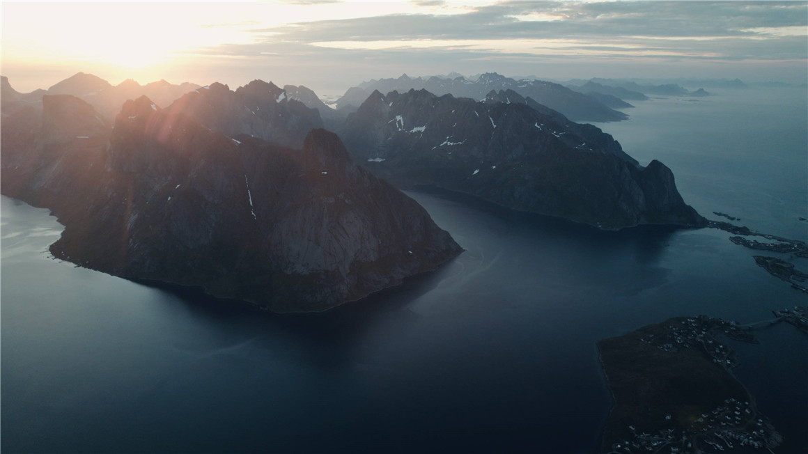 JustKay 浪漫日落日出风景大疆无人机航拍Cinelike D调色预设包 Sunset LUTs 插件预设 sucaiwan.com