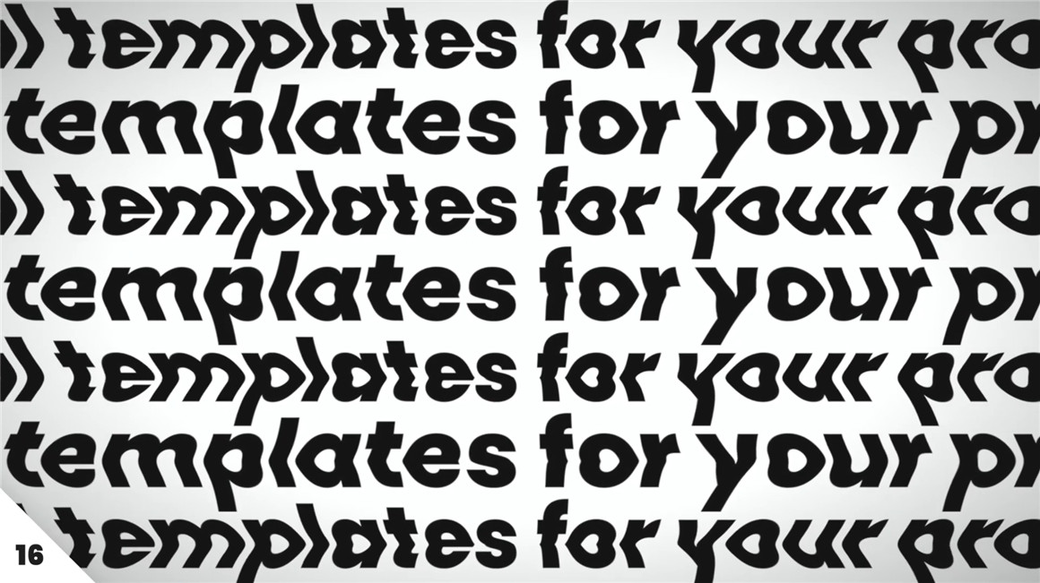 FCPX插件：30种动态文字排版标题海报排版设计背景动画 Kinetic Posters 插件预设 sucaiwan.com