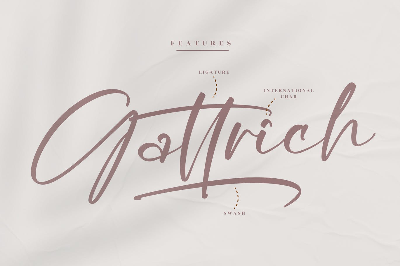 传统签名脚本字体 Heritage Signature Script Font 设计素材 sucaiwan.com