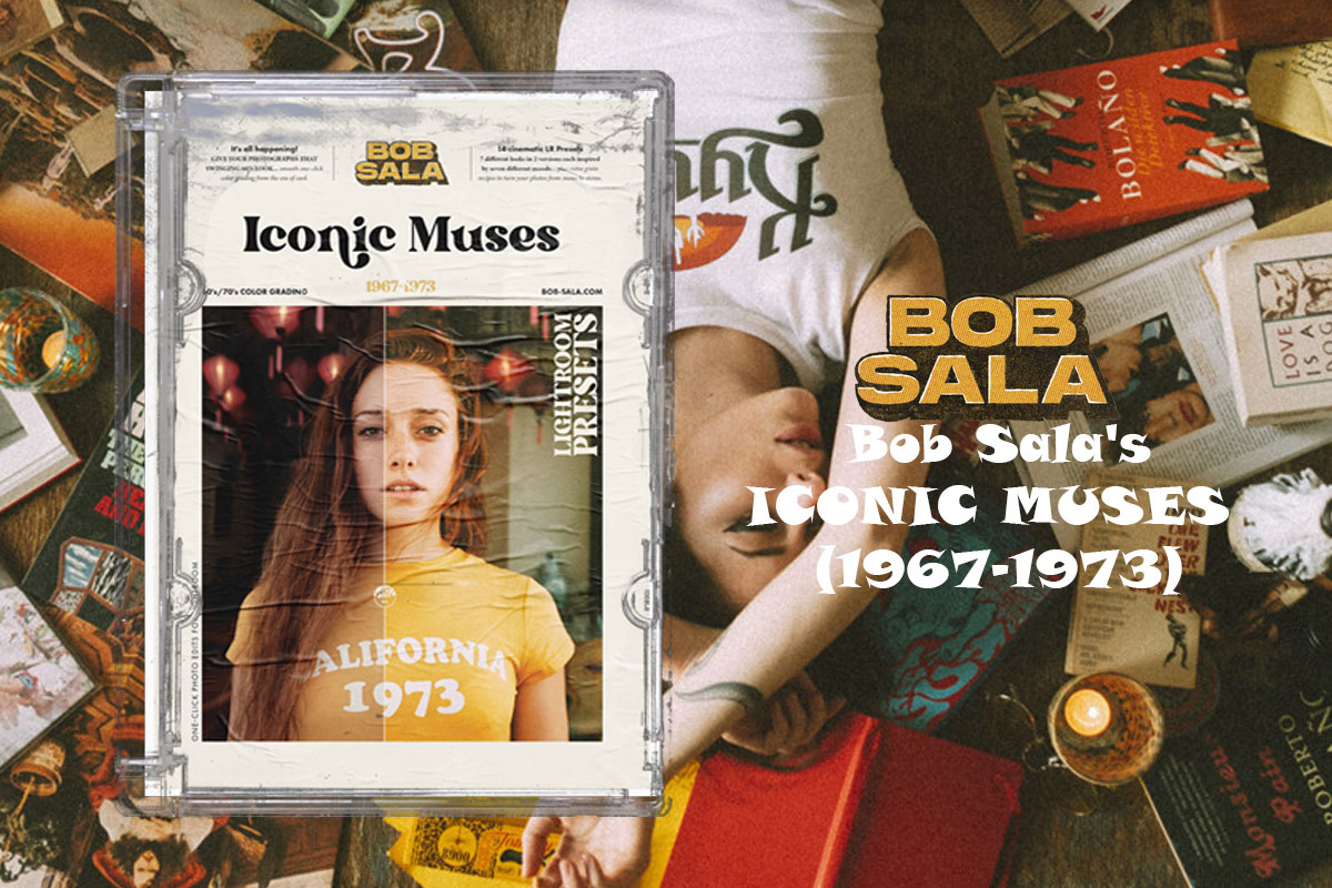 Bob Sala's 60年代前卫复古黄橙氛围感温暖色调灯房预设包 ICONIC MUSES (1967-1973) 插件预设 第1张-素材湾丨精选海外优质设计素材资源 Bob Sala's 60年代前卫复古黄橙氛围感温暖色调灯房预设包 ICONIC MUSES (1967-1973) 插件预设 sucaiwan.com