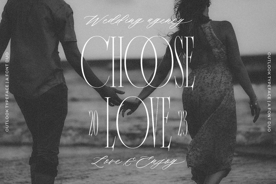 90年代复古优雅女性化纤细杂志海报标题排版设计PSAI英文字体包 Outlook Font Duo 设计素材 第6张-素材湾丨精选海外优质设计素材资源 90年代复古优雅女性化纤细杂志海报标题排版设计PSAI英文字体包 Outlook Font Duo 设计素材 sucaiwan.com