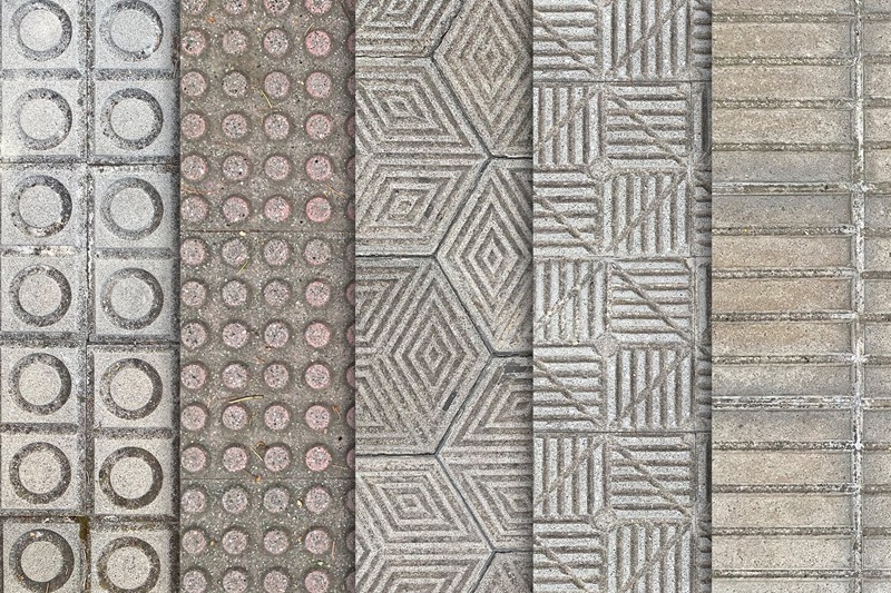 街道地板砖纹理Vol.4 Street Floor Textures x10 Vol.4 图片素材 sucaiwan.com
