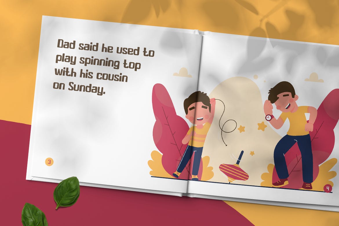 儿童卡通书籍无衬线字体素材 Toon City – Kids Font 设计素材 sucaiwan.com