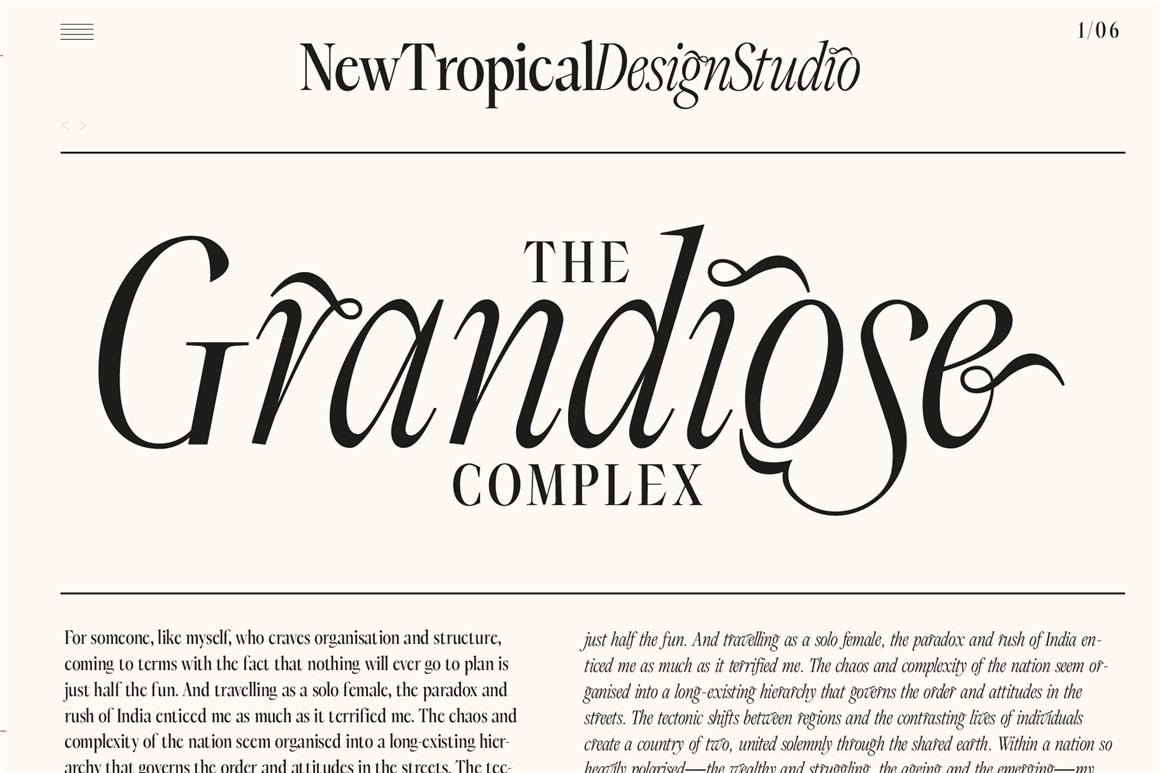 英文字体：黑暗天堂现代优雅杂志封面海报标题徽标设计衬线英文字体 设计素材 sucaiwan.com