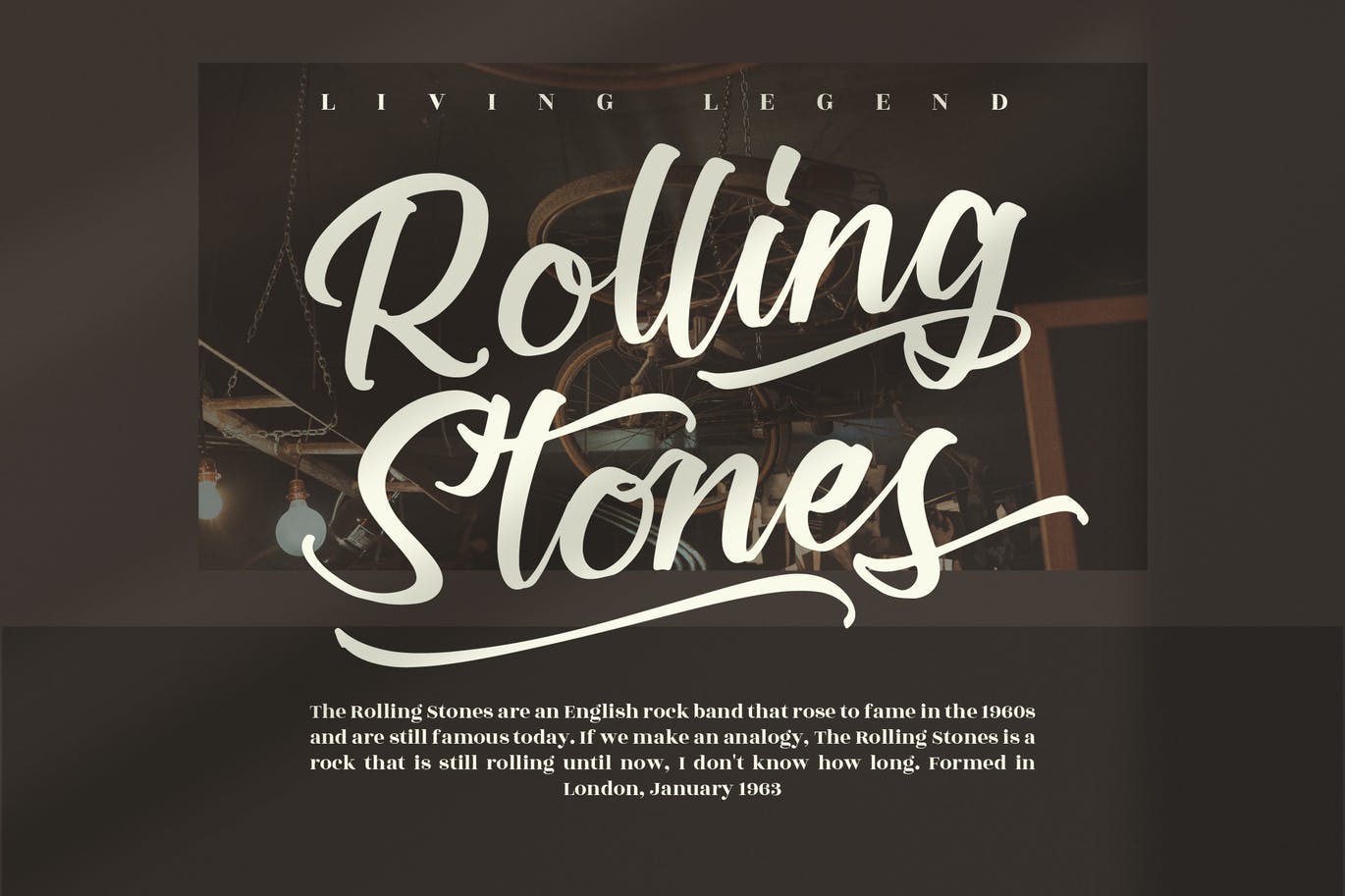 现代艺术书法字体素材 Kashmir Revenge Calligraphy Font 设计素材 sucaiwan.com