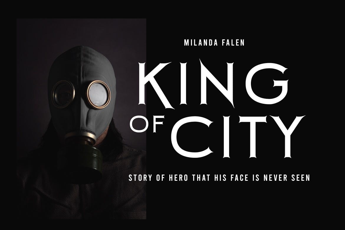 黑色标准无衬线英文字体 Black Notes 设计素材 sucaiwan.com