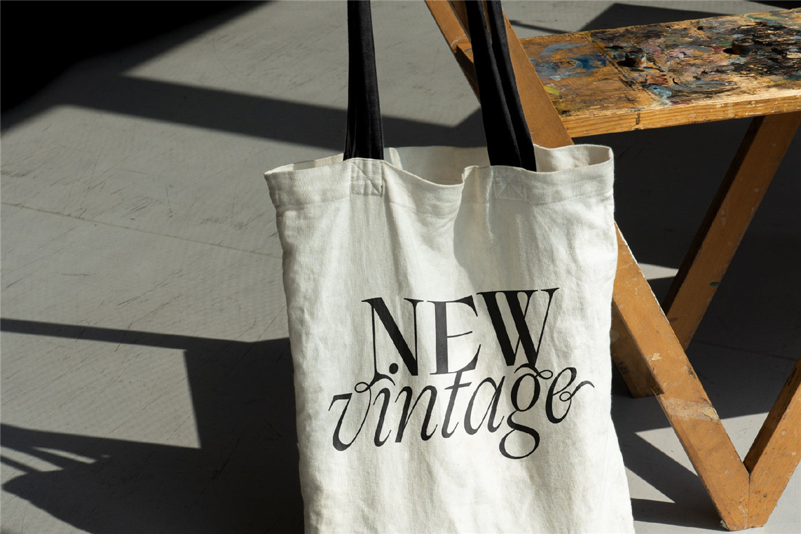 英文字体：黑暗天堂现代优雅杂志封面海报标题徽标设计衬线英文字体 设计素材 sucaiwan.com