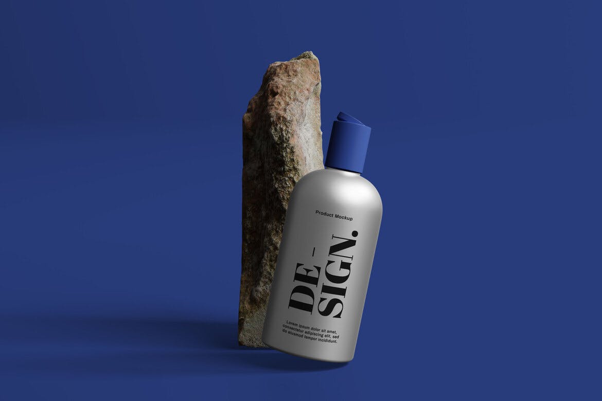 护肤品瓶子包装设计样机图psd模板 Bottle Packaging mockup 样机素材 sucaiwan.com