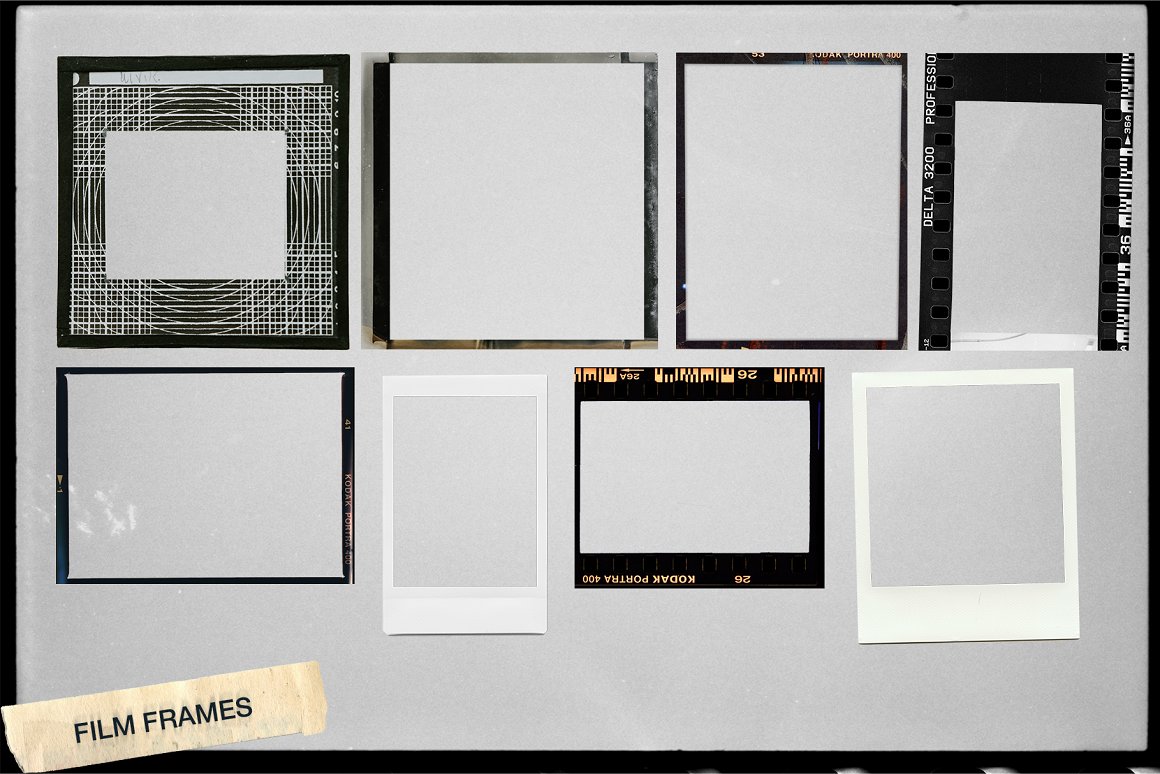 63款复古美式欧洲撕纸人物宝丽来胶片纸张拼贴画PNG免抠图设计素材 Vintage Vibes / Collage Art 图片素材 sucaiwan.com