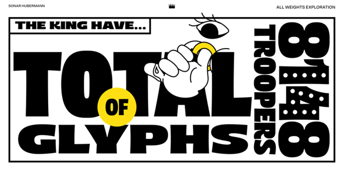 时尚趣味浓缩电影海报标题品牌logo设计无衬线英文字体设计素材包 Saint Regus Font Family 设计素材 sucaiwan.com