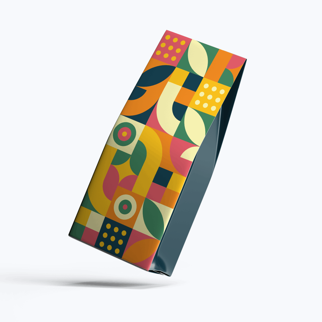 抽象几何包豪斯图案背景 Abstract Geometric Background 图片素材 sucaiwan.com