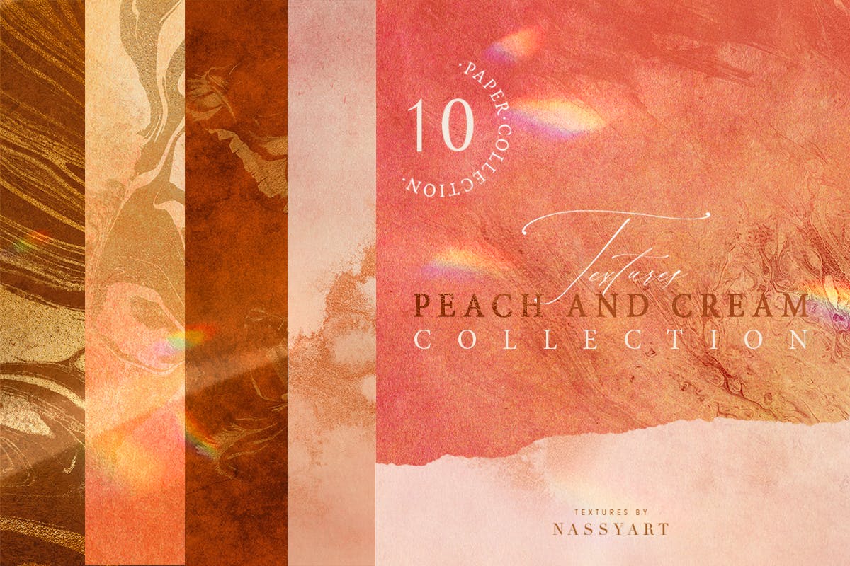 10种桃色和奶油质地纹理v1 10 Peach and Cream Textures Part1 图片素材 第1张-素材湾丨精选海外优质设计素材资源 10种桃色和奶油质地纹理v1 10 Peach and Cream Textures Part1 图片素材 sucaiwan.com