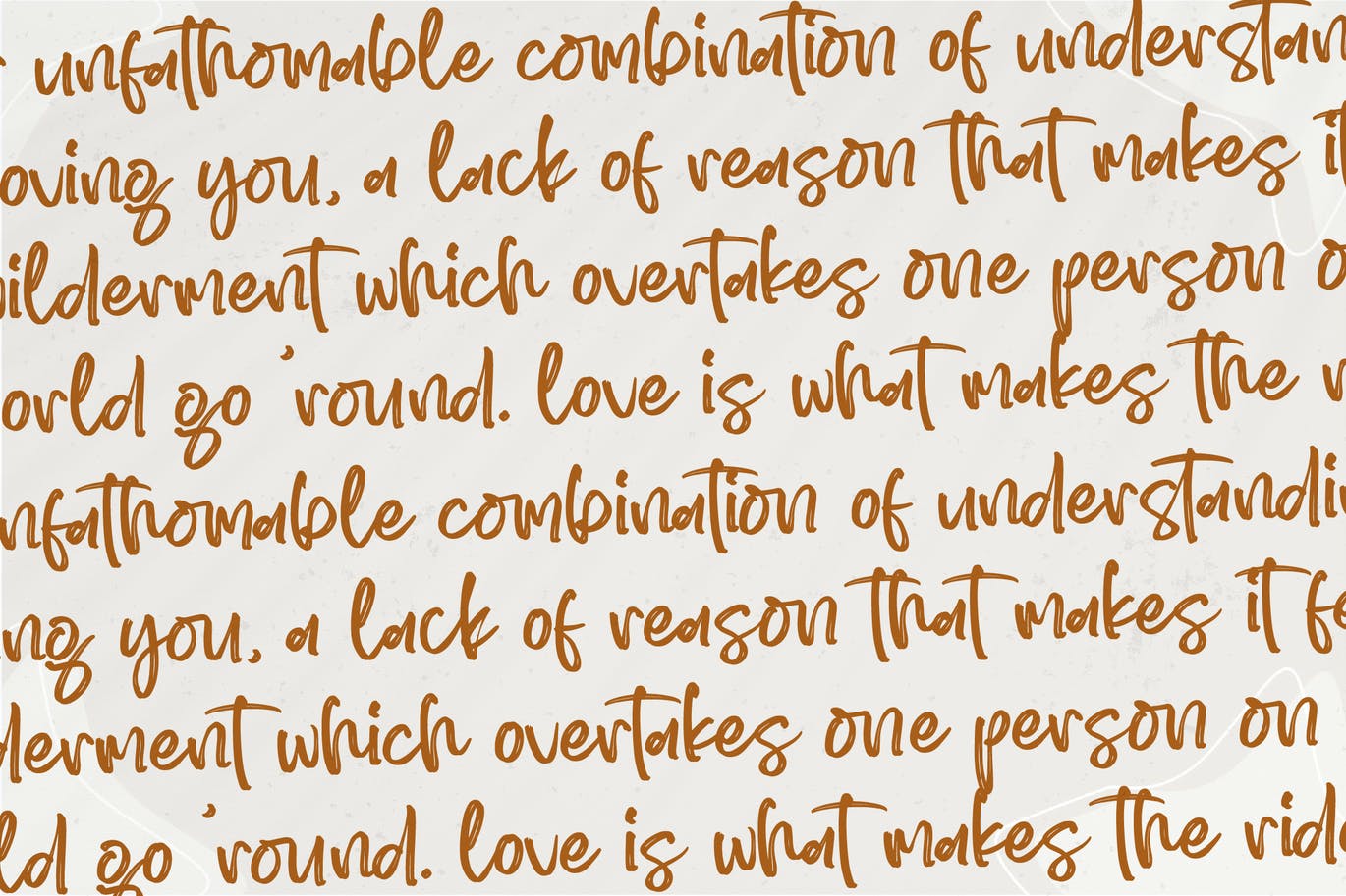 手写毛笔笔刷字体素材 Kassogi Handwritten Brush Font 设计素材 sucaiwan.com