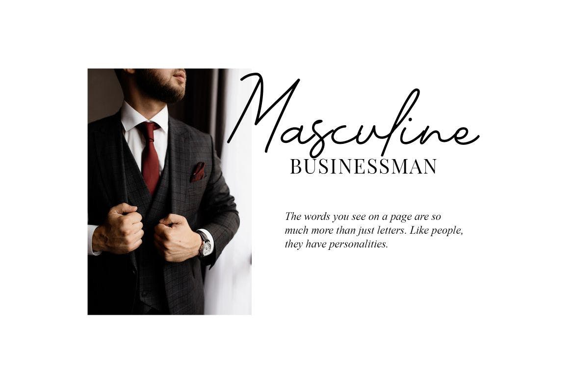 时尚签名风格英文手写字体 Qardenia Signature Font 设计素材 sucaiwan.com