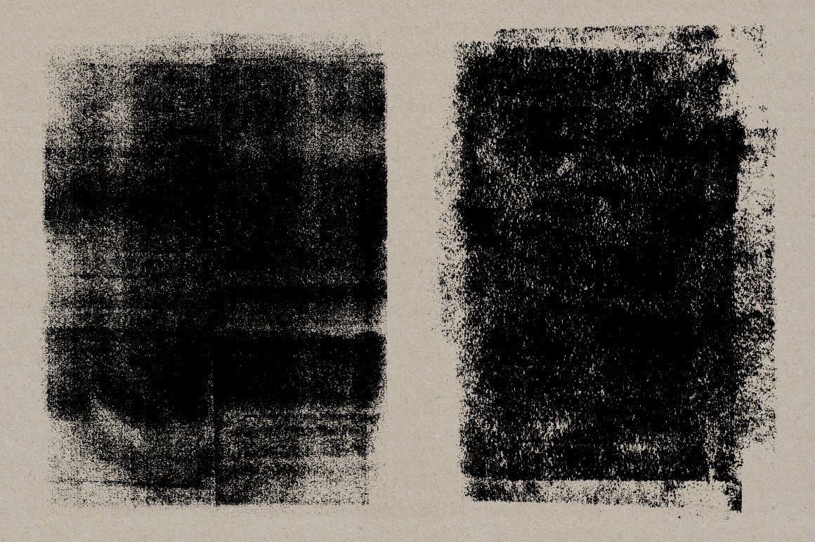 干墨纹理 – 矢量EPS和PNG素材 Dry Ink Textures – Vector & PNG 图片素材 sucaiwan.com