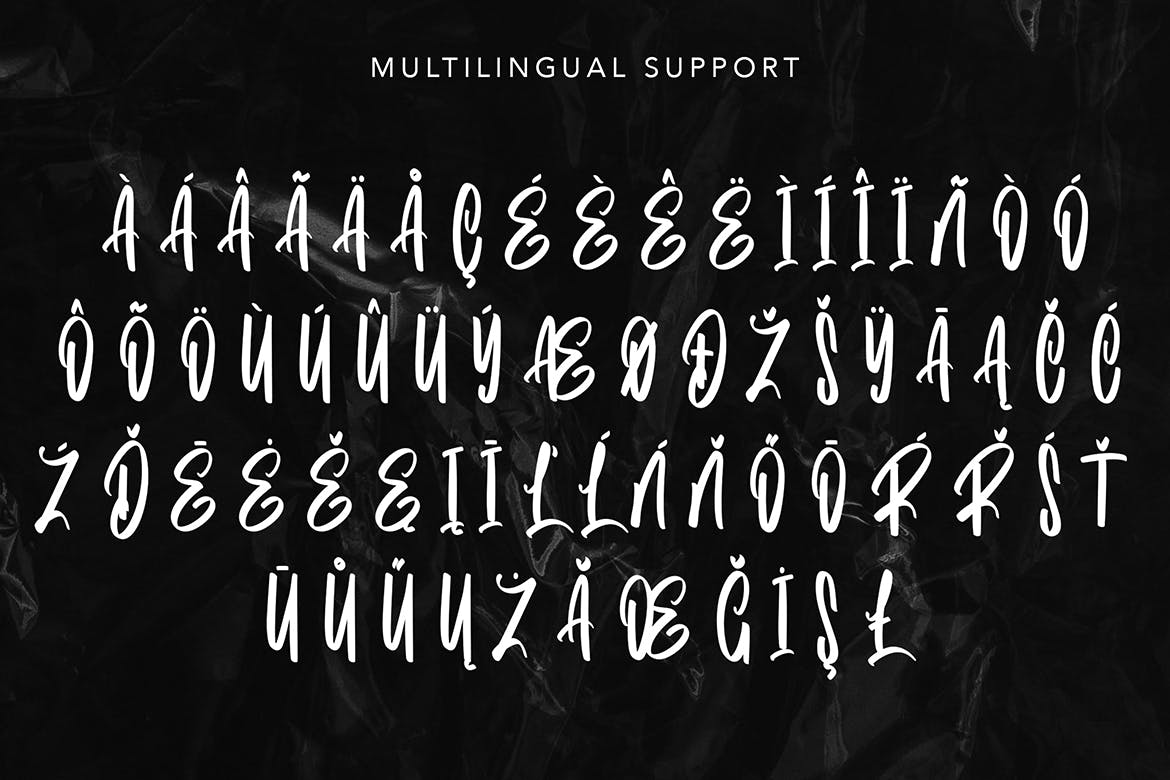 创意英文连笔手写效果字体 ChasingStar – Handwritten Font 设计素材 sucaiwan.com