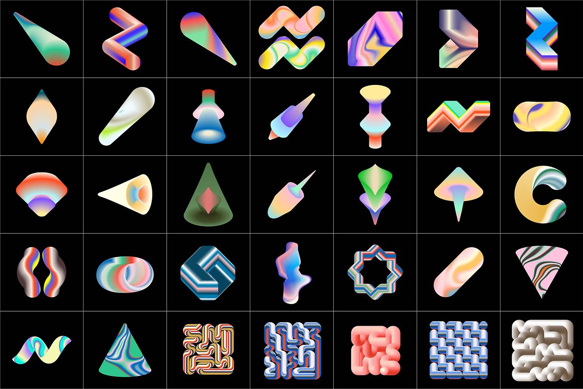 KLOROFORM 70个迷幻时髦动态渐变混合模糊噪点效果海报封面设计元素 Gradient Blend Noise Vol. 3 . 第19张-素材湾丨精选海外优质设计素材资源 KLOROFORM 70个迷幻时髦动态渐变混合模糊噪点效果海报封面设计元素 Gradient Blend Noise Vol. 3 . sucaiwan.com